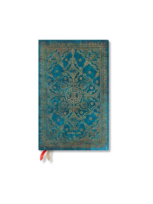 Paperblanks puhafedeles naptár (2025/26) 18 hónapos- Azure maxi vertikális (9780349708249)