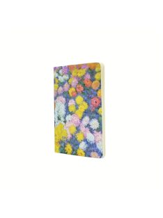   Paperblanks fűzött füzet A5 Monet’s Chrysanthemums vonalas