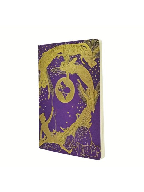 Paperblanks fűzött füzet A4 Violet Fairy vonalas