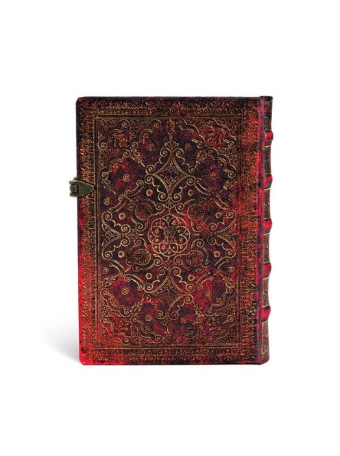 Paperblanks butikkönyv Carmine midi vonalas (9781439726877)