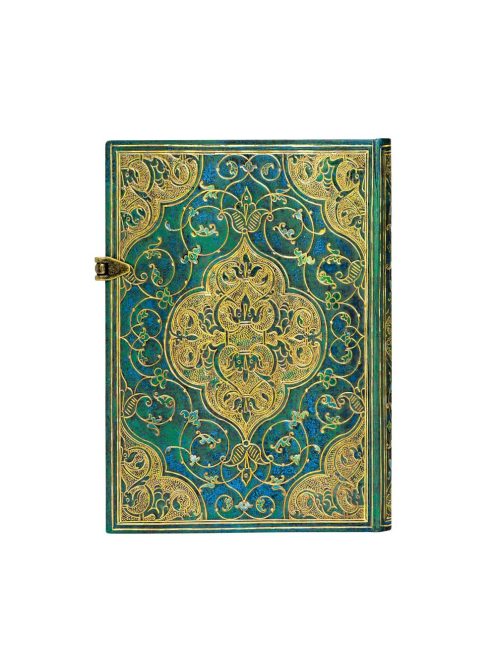 Paperblanks butikkönyv Turquoise Chronicles midi vonalas (9781439732144)