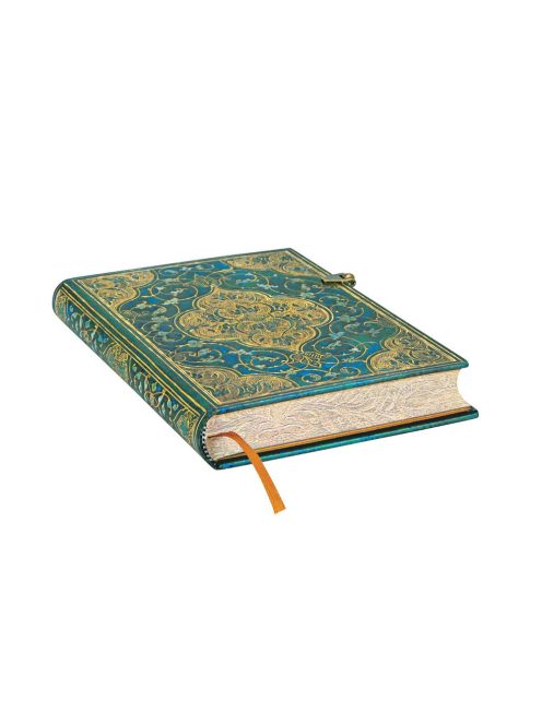 Paperblanks butikkönyv Turquoise Chronicles midi vonalas (9781439732144)