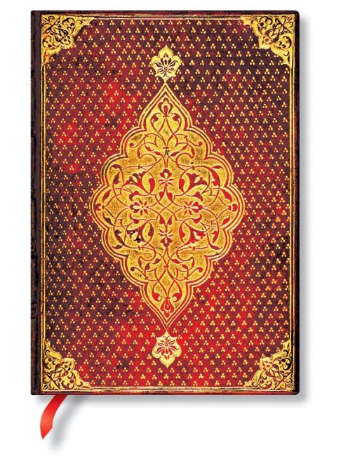 Paperblanks butikkönyv Golden Trefoil midi üres (9781439763643)