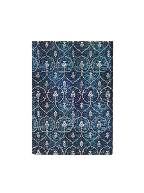 Paperblanks butikkönyv Blue Velvet midi vonalas (9781439763841)