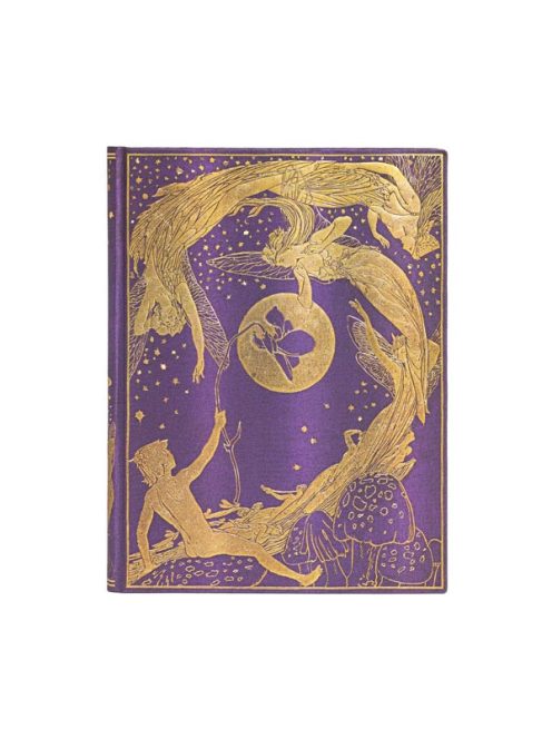 Paperblanks butikkönyv Violet Fairy ultra vonalas (9781439765104)