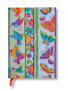   Paperblanks butikkönyv Hummingbirds & Flutterbyes mini vonalas (9781439772485)