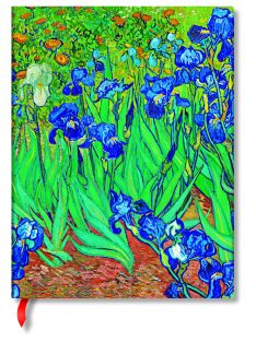   Paperblanks butikkönyv Van Gogh’s Irises ultra vonalas (9781439782026)