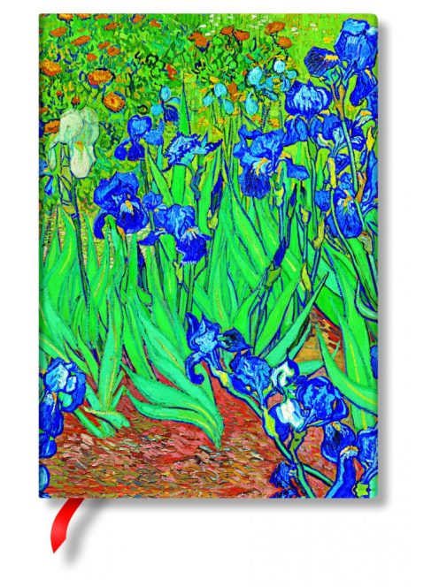 Paperblanks butikkönyv Van Gogh’s Irises midi vonalas (9781439782040)