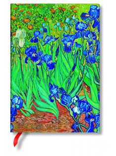   Paperblanks butikkönyv Van Gogh’s Irises midi üres (9781439782057)