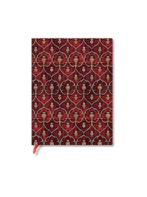 Paperblanks FLEXIS notesz, füzet Red Velvet ultra üres (9781439796306)