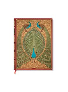   Paperblanks butikkönyv Hafiz’s Peacocks ultra vonalas (9781439798874)